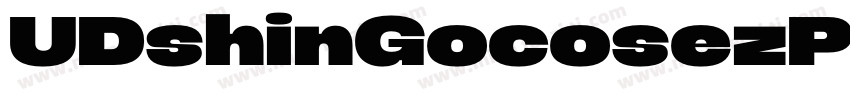 UDshinGocosezPr6   Ult字体转换